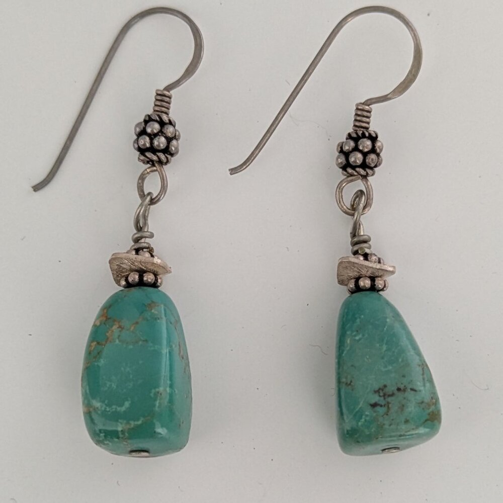 Turquoise Stone Earrings